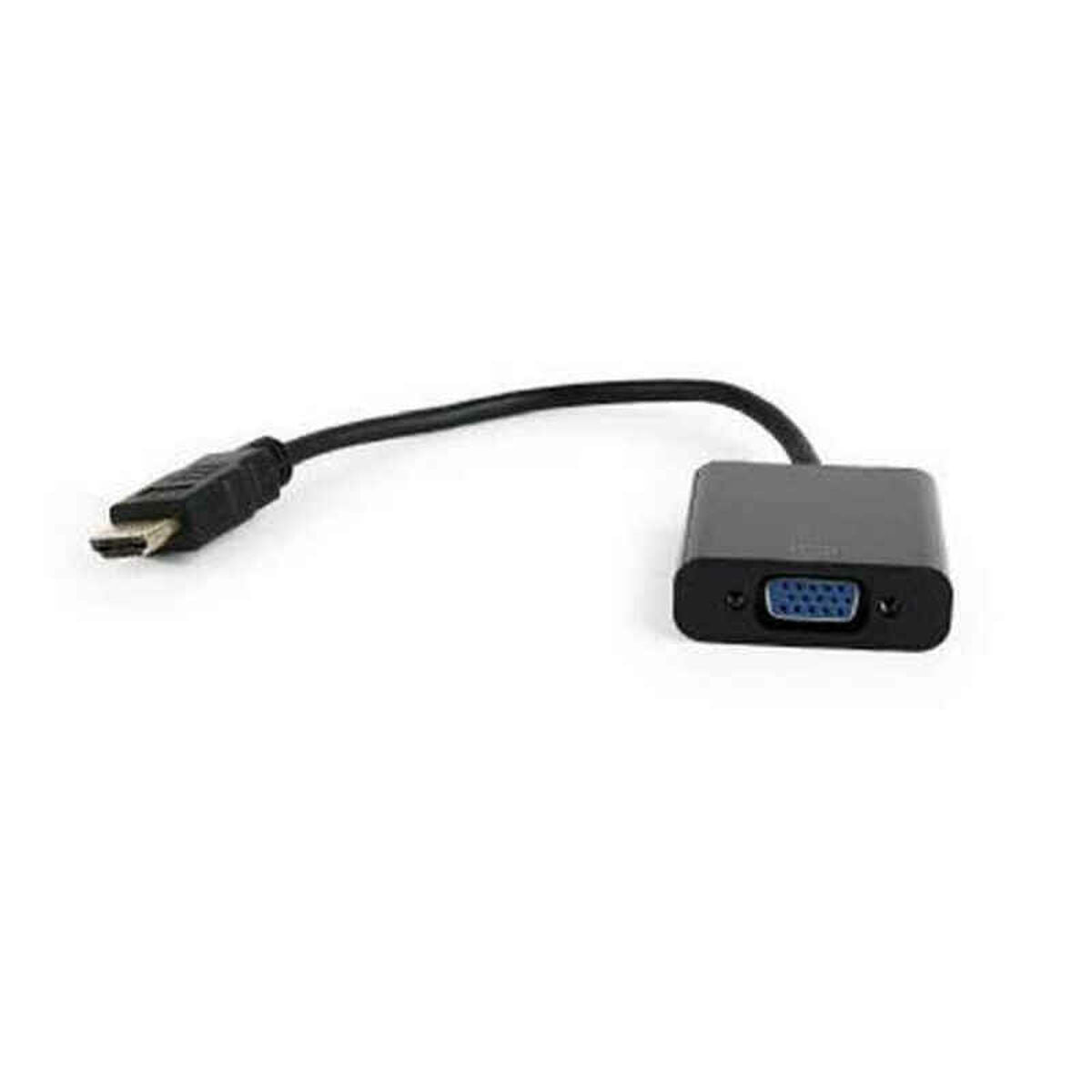 HDMI to VGA Adapter GEMBIRD Black