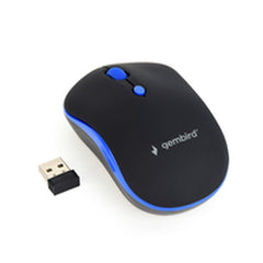 Optical Wireless Mouse GEMBIRD MUSW-4B-03-B Black/Blue (1 Unit)