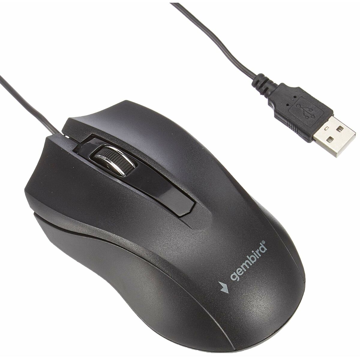 Optical mouse GEMBIRD MUS-3B-01 Black (1 Unit)