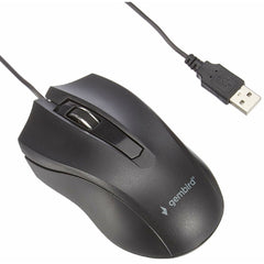 Optical mouse GEMBIRD MUS-3B-01 Black (1 Unit)