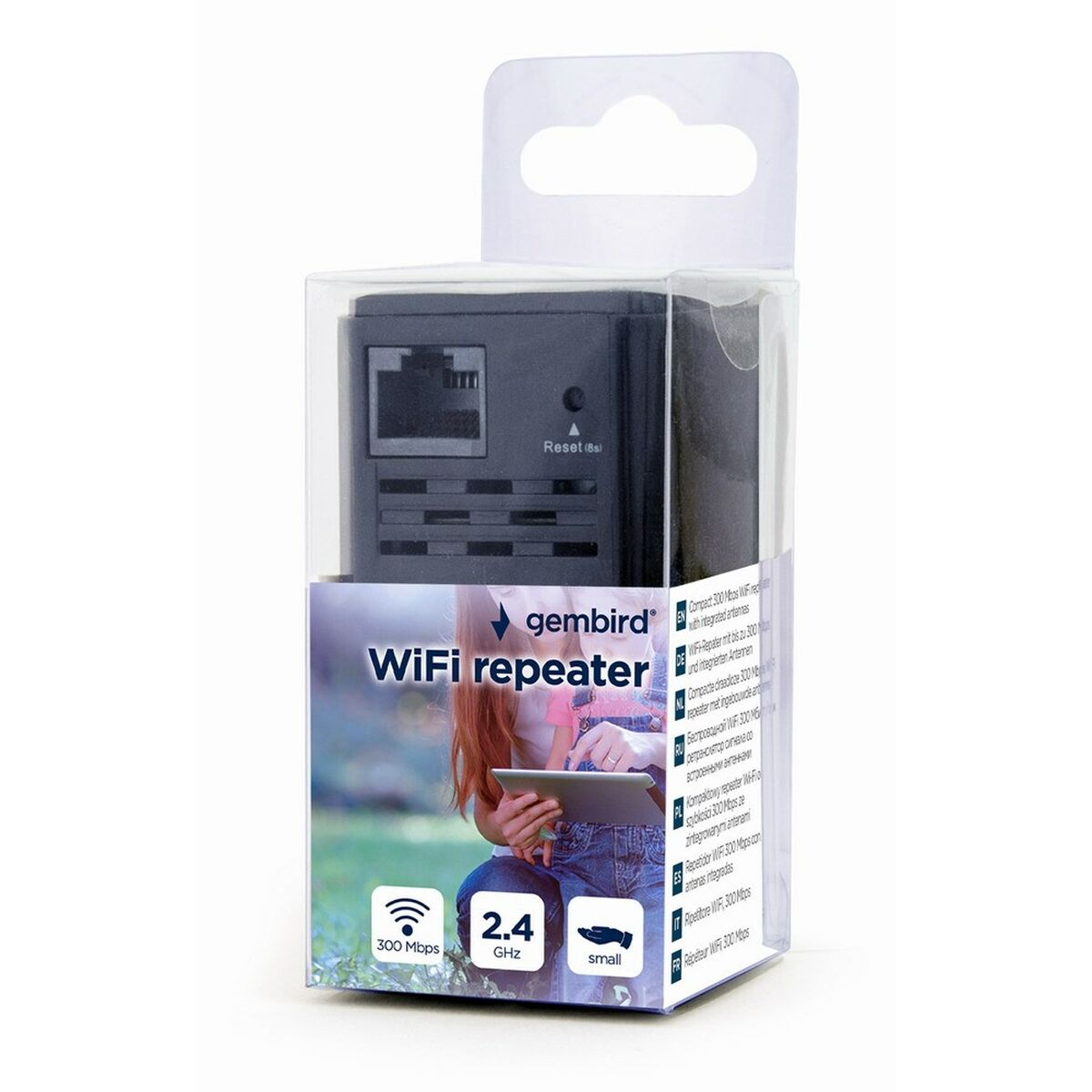 Wi-Fi Amplifier GEMBIRD WNP-RP300-03-BK