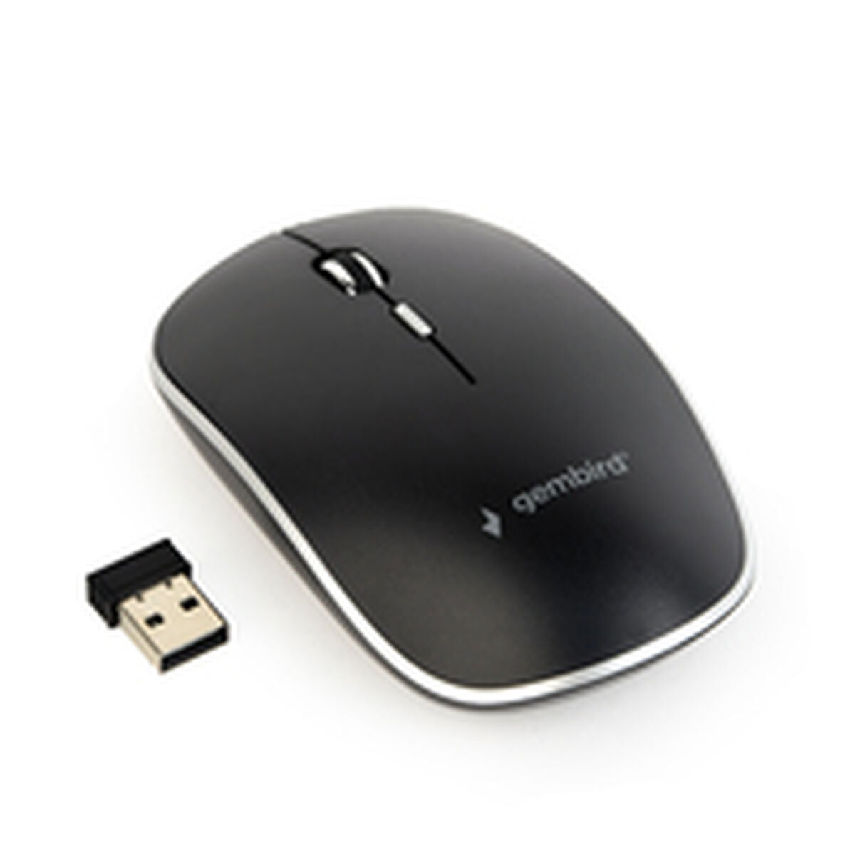 Mouse GEMBIRD MUSW-4BS-01 Black (1 Unit)