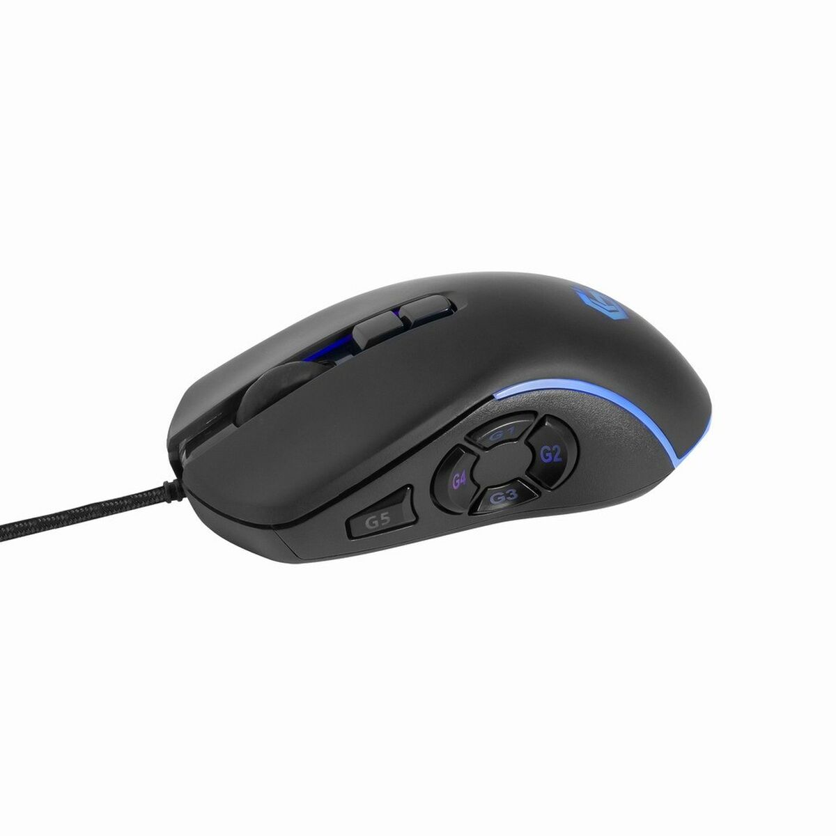 Mouse GEMBIRD MUSG-RAGNAR-RX500 Black 12000 dpi