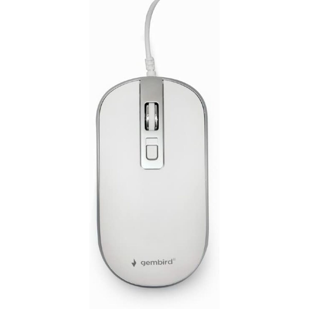 Mouse with Cable and Optical Sensor GEMBIRD MUS-4B-06-WS 1200 DPI