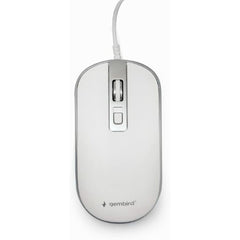 Mouse with Cable and Optical Sensor GEMBIRD MUS-4B-06-WS 1200 DPI