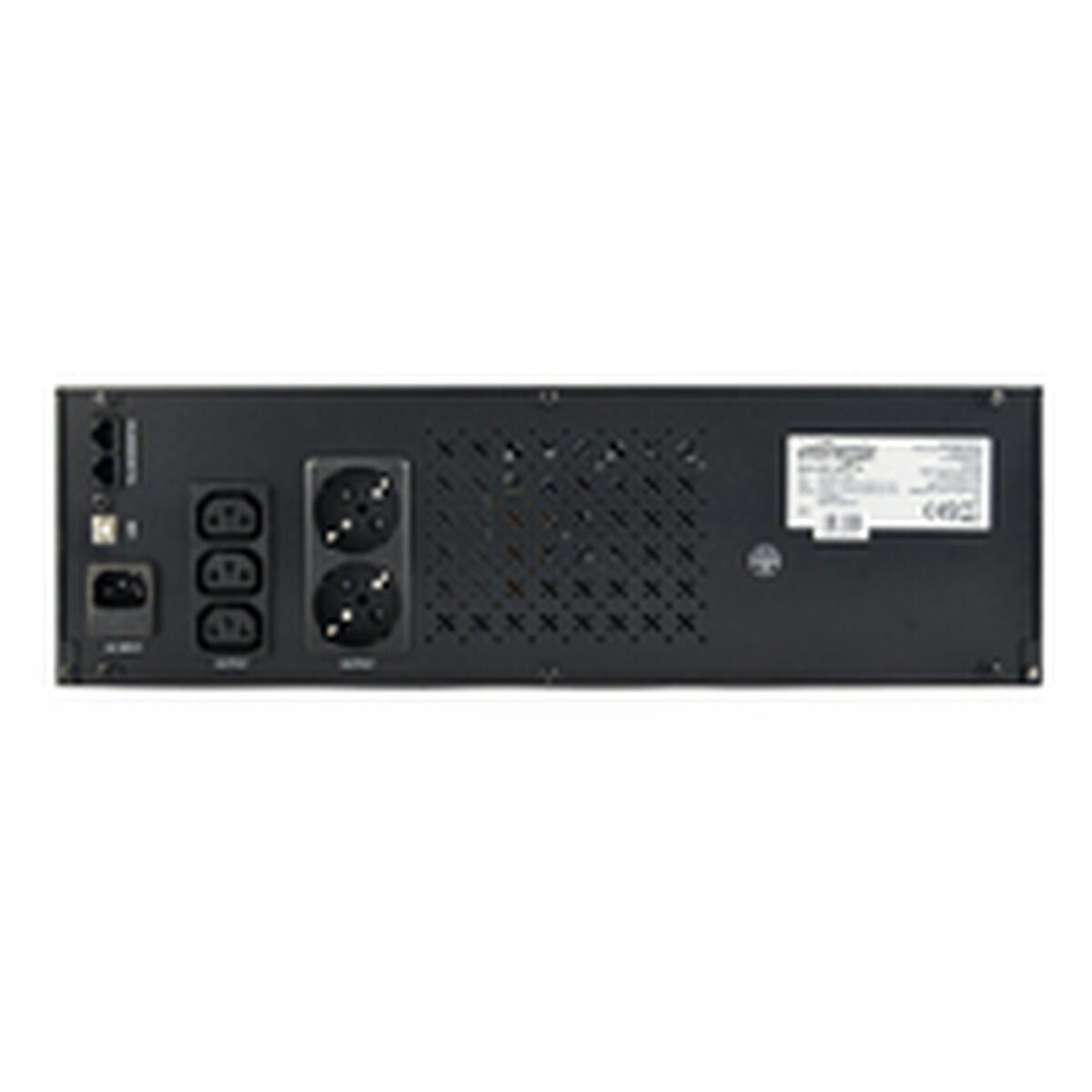 Uninterruptible Power Supply System Interactive UPS GEMBIRD UPS-RACK-1200 720 W