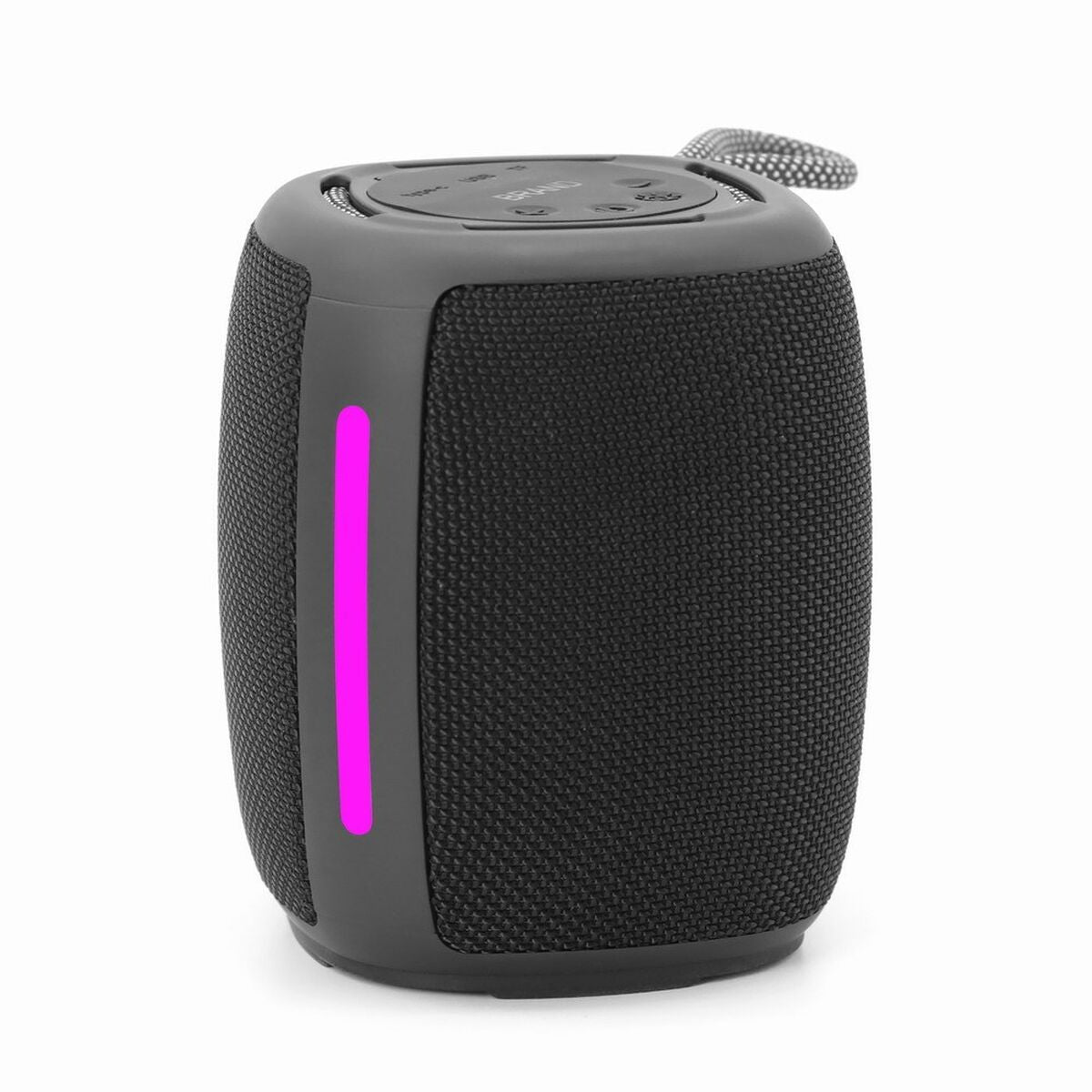 Bluetooth Speakers GEMBIRD SPK-BT-LED-03-BK Black 5 W