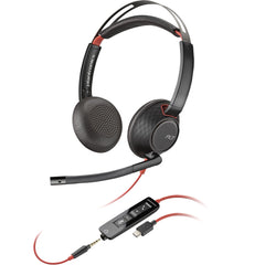 Headphones with Microphone Poly 8X231AA Black