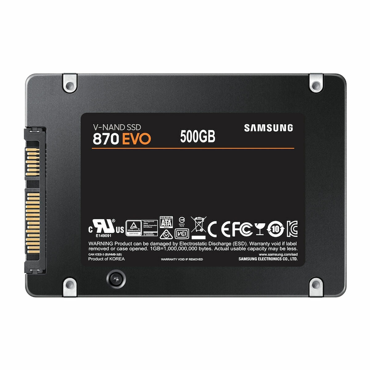 Hard Drive Samsung 870 EVO 500 GB SSD