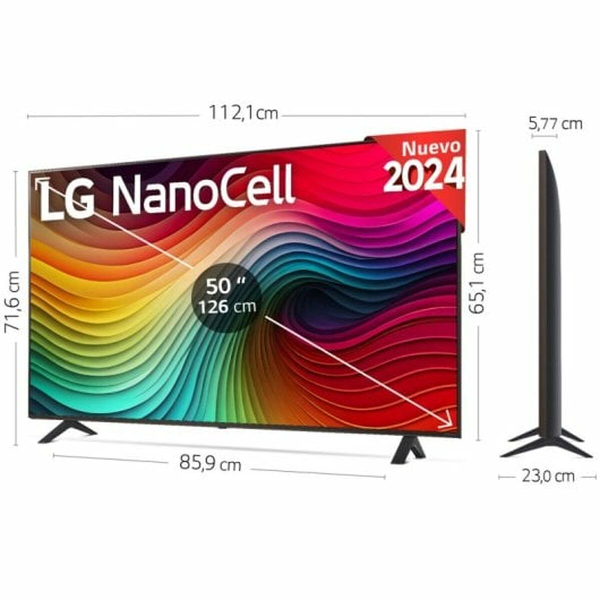 Smart TV LG 50NANO82T6B 4K Ultra HD 50" HDR D-LED A2DP NanoCell