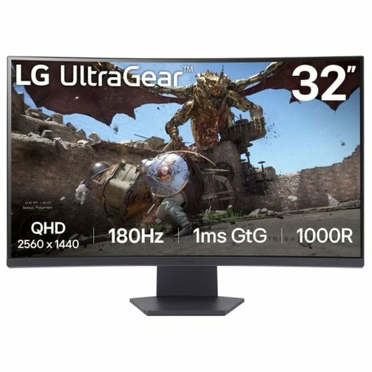 Gaming Monitor LG 32GS60QC-B 32" Quad HD