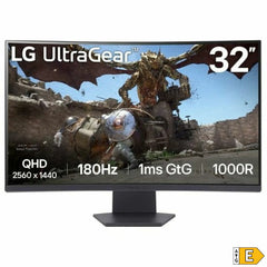 Gaming Monitor LG 32GS60QC-B 32" Quad HD