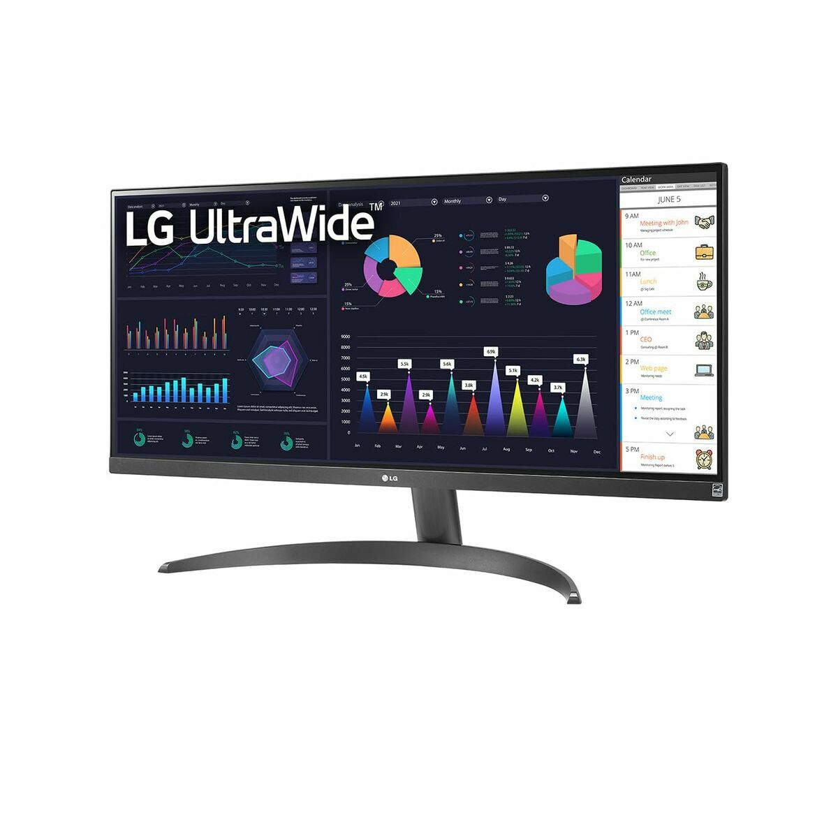 Gaming Monitor LG 29WQ500-B 29" Full HD