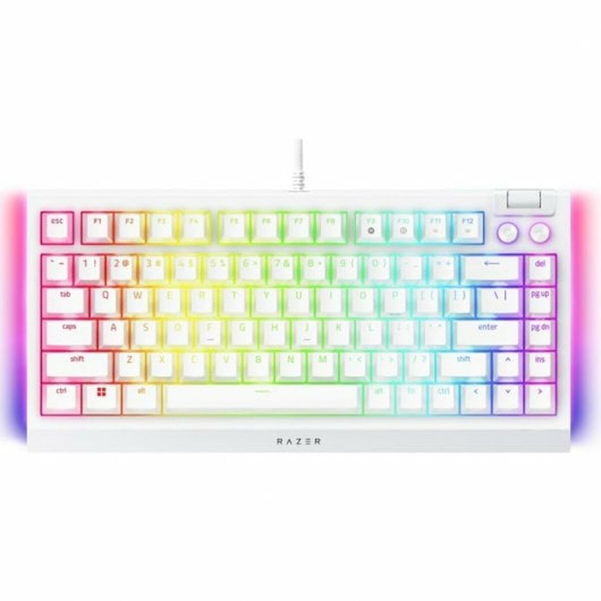 Gaming Keyboard Razer RZ03-05001700-R3M1 White QWERTY