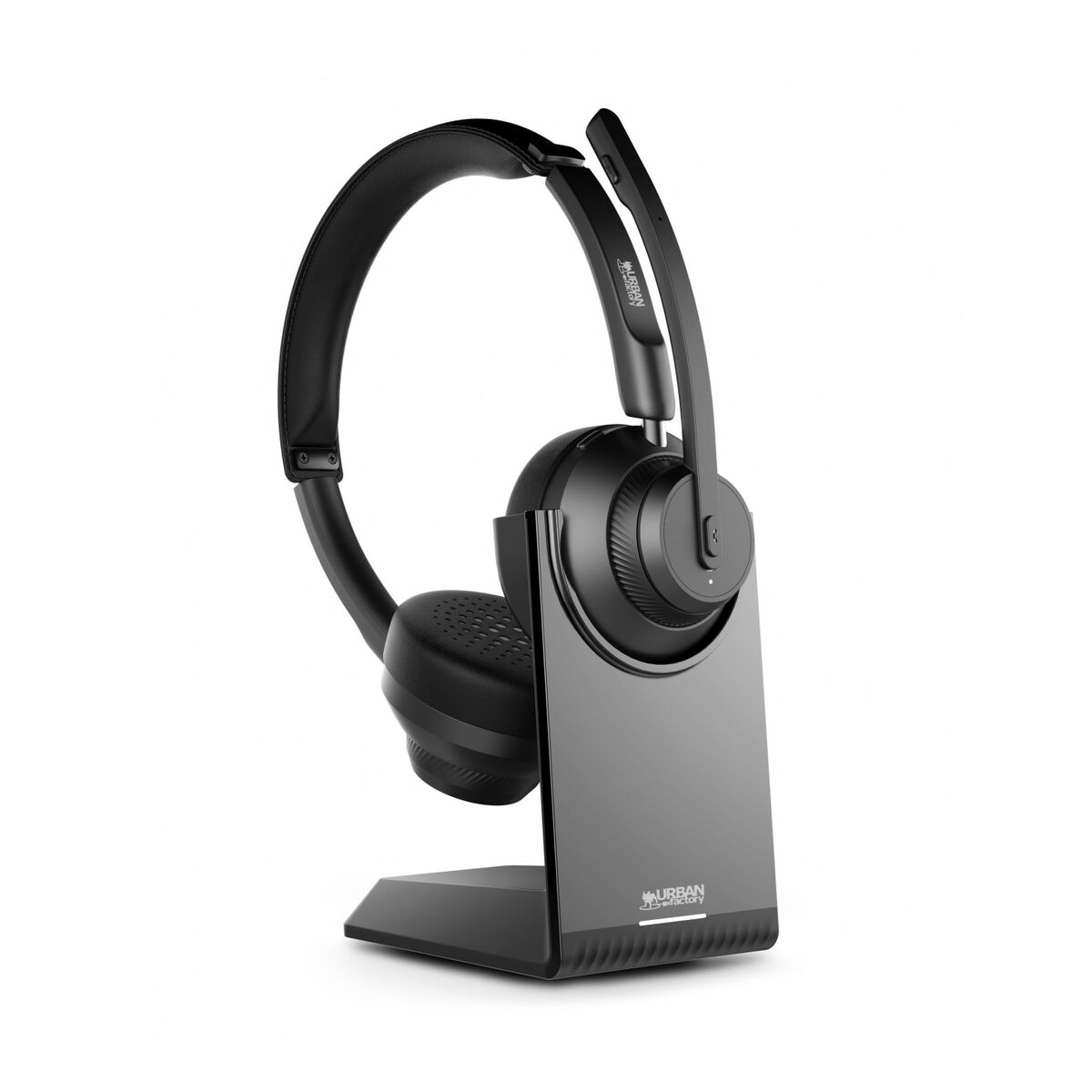 Bluetooth Headset with Microphone Urban Factory HBV65UF Black