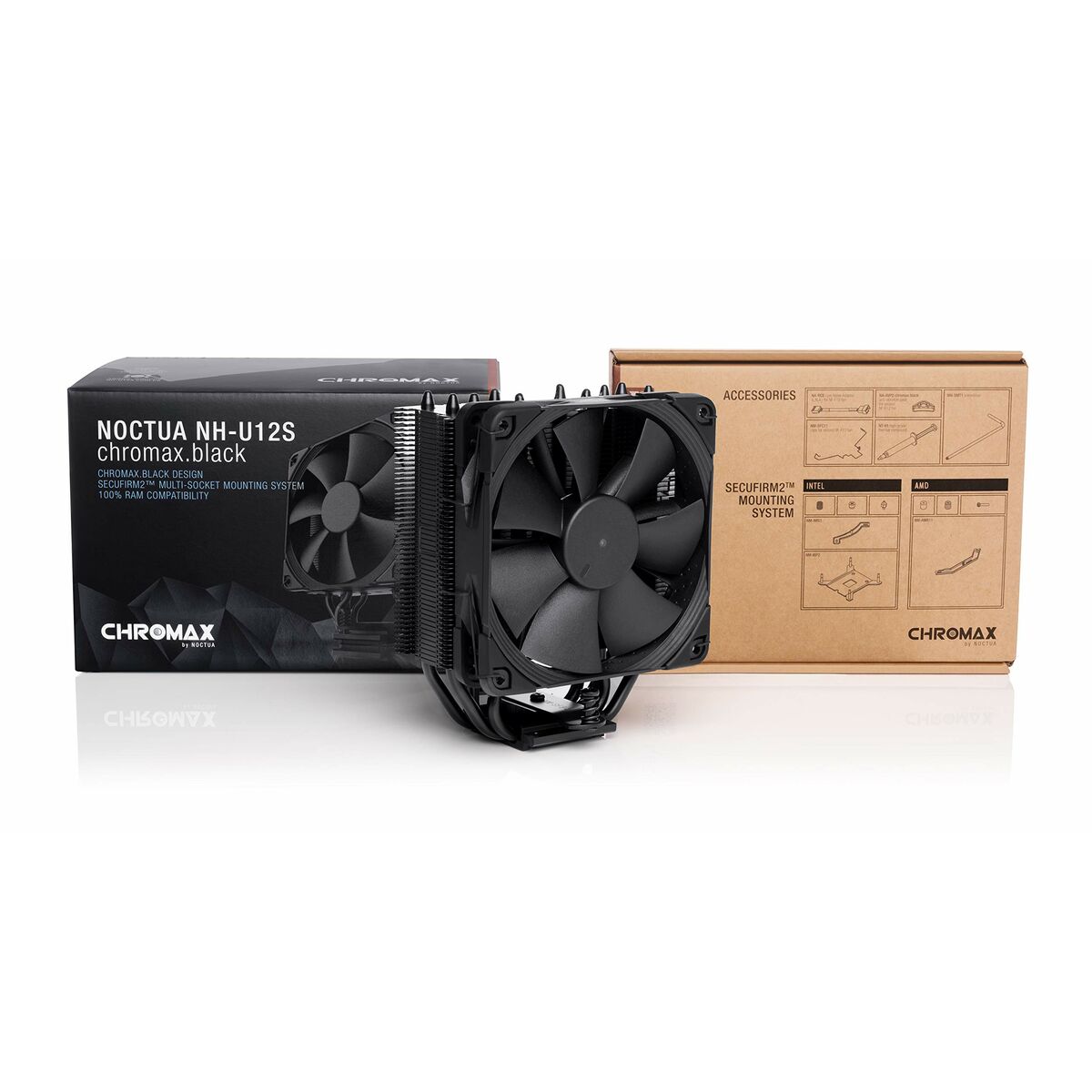 CPU Fan PC Noctua NH-U12S chromax.black