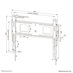 TV Mount Neomounts WL30-750BL16 42" 86"