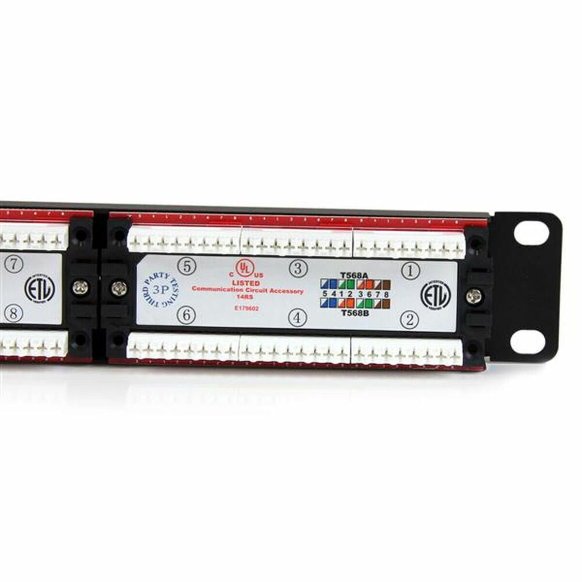 24-port UTP Category 6 Patch Panel Startech C6PANEL24