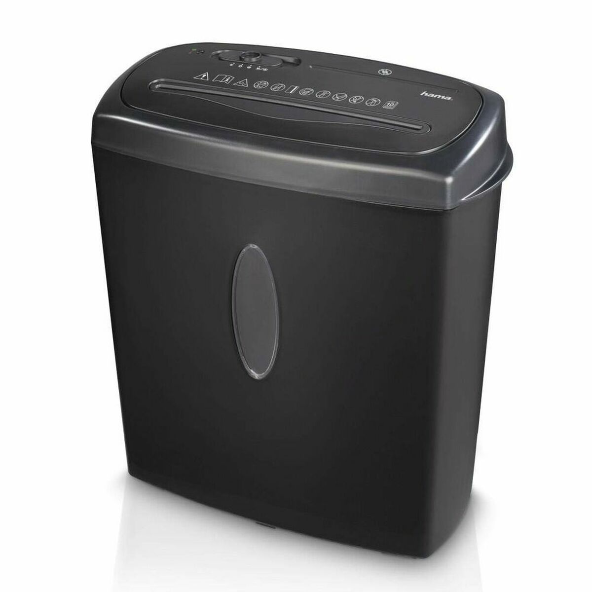 Paper, CD & Credit Card Shredder Hama Home X10CD Black 15 L