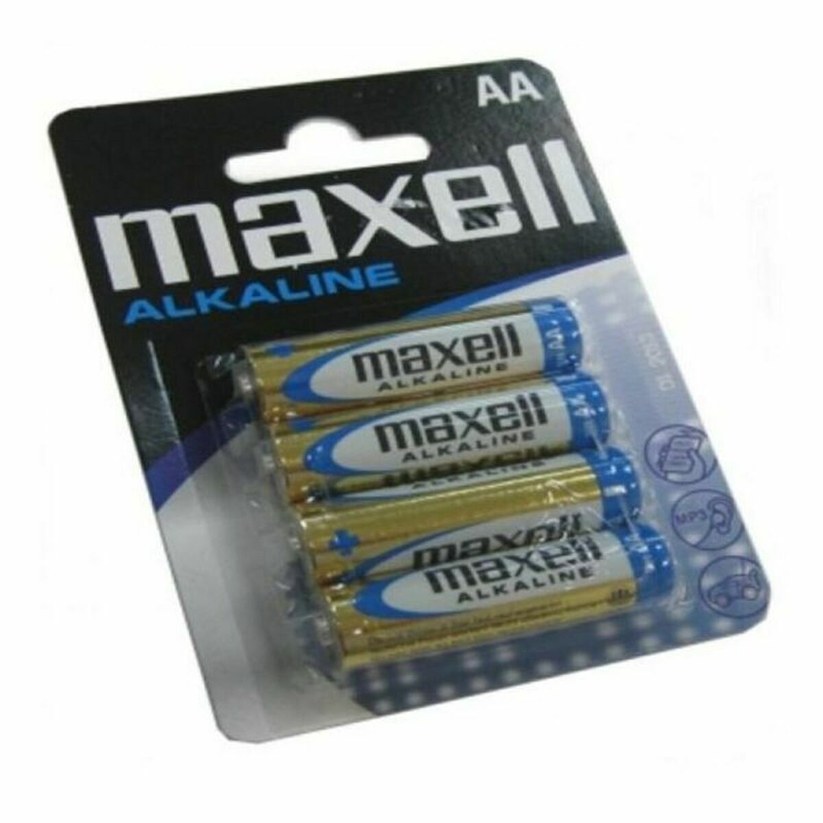 Alkaline Batteries Maxell 723882 1,5 V (4 Units)