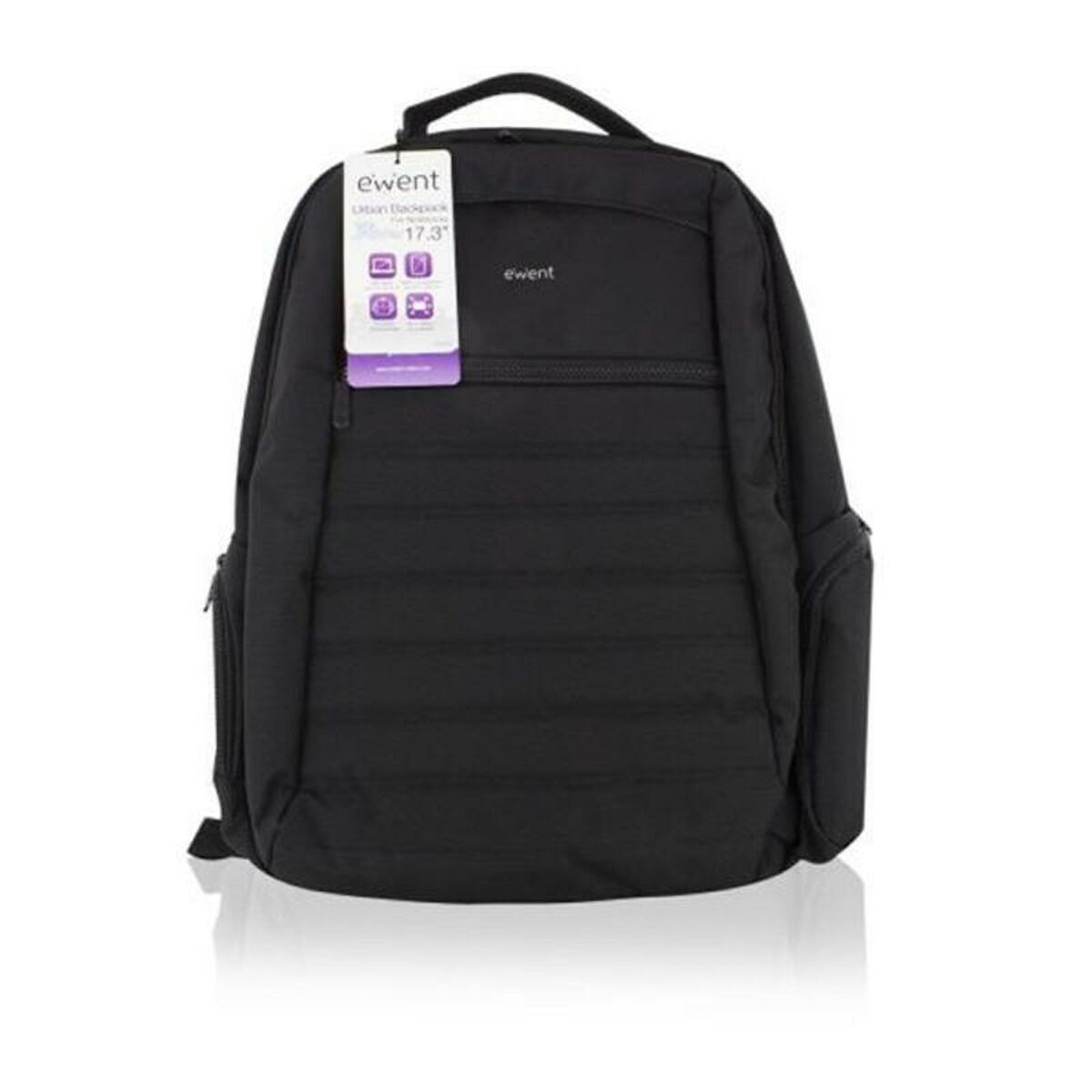 Laptop Backpack Ewent Urban 17.3" Black 17,3"