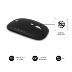 Keyboard and Mouse Subblim SUBKBC-OCO020 Grey