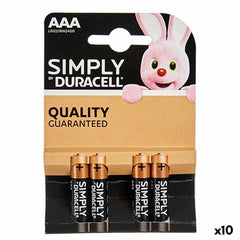 LR03 Alkaline Batteries DURACELL (10 Units)