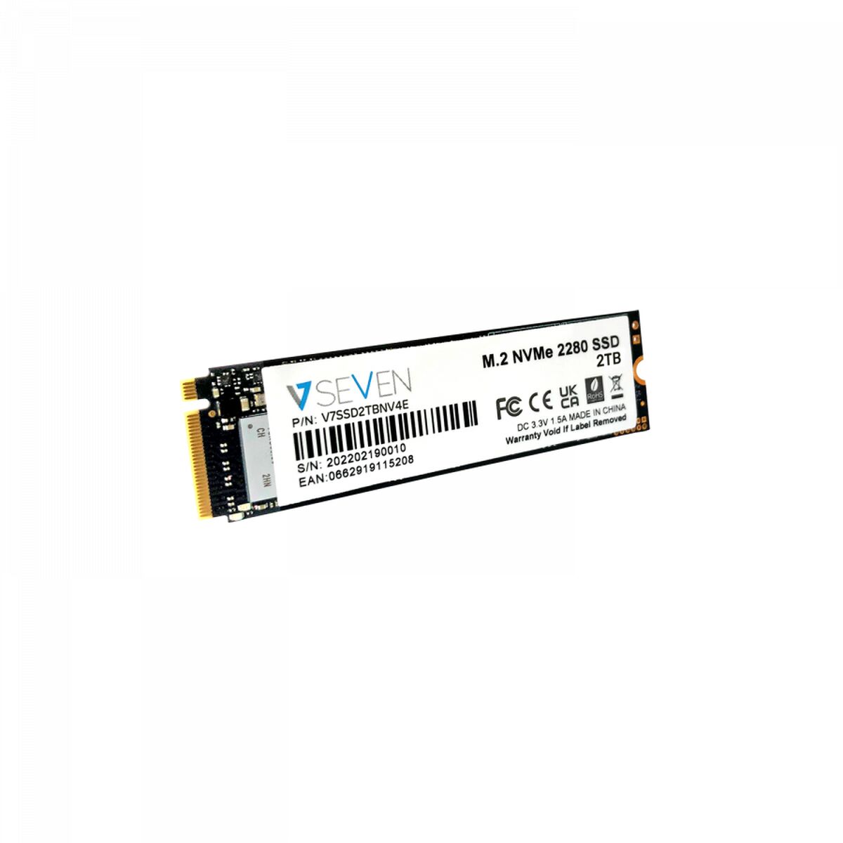 Hard Drive V7 V7SSD2TBNV4E 2 TB SSD