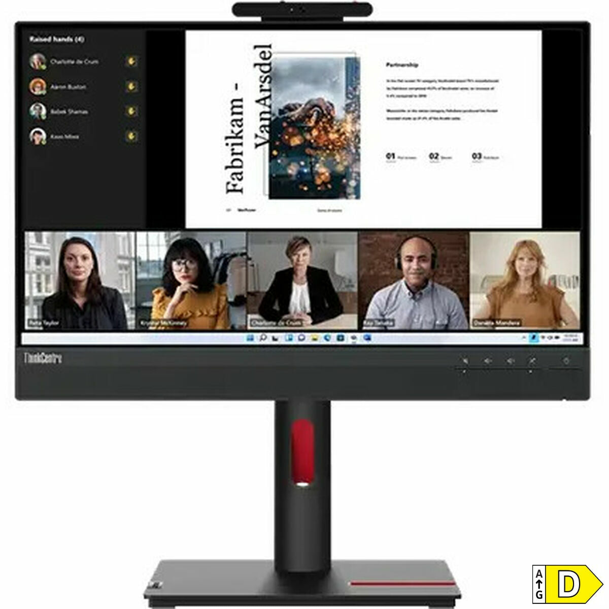 Monitor Lenovo ThinkCentre Tiny-In-One 22 Gen 5 Full HD 21,5" 60 Hz