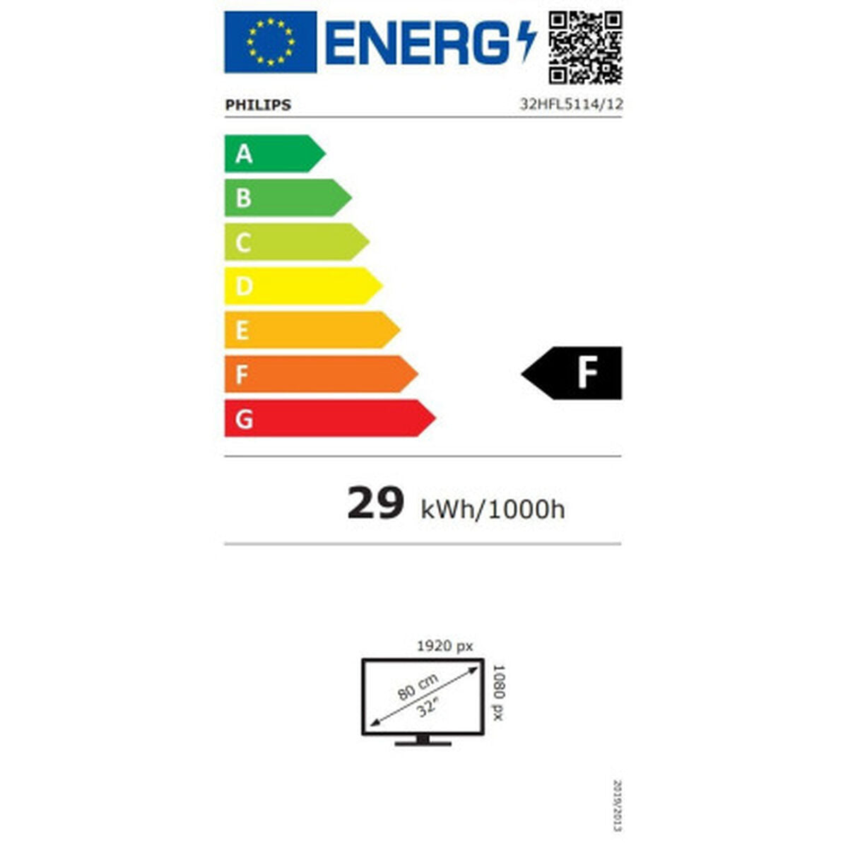 Smart TV Philips 32HFL5114/12 Full HD 32" LED