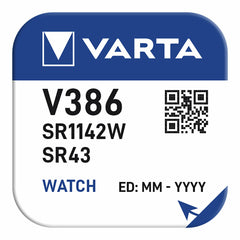 Button battery Varta Silver Silver oxide 1,55 V 1,5 V 1.5 V SR43 (1 Piece)