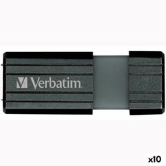 USB stick Verbatim Pinstripe Black 32 GB