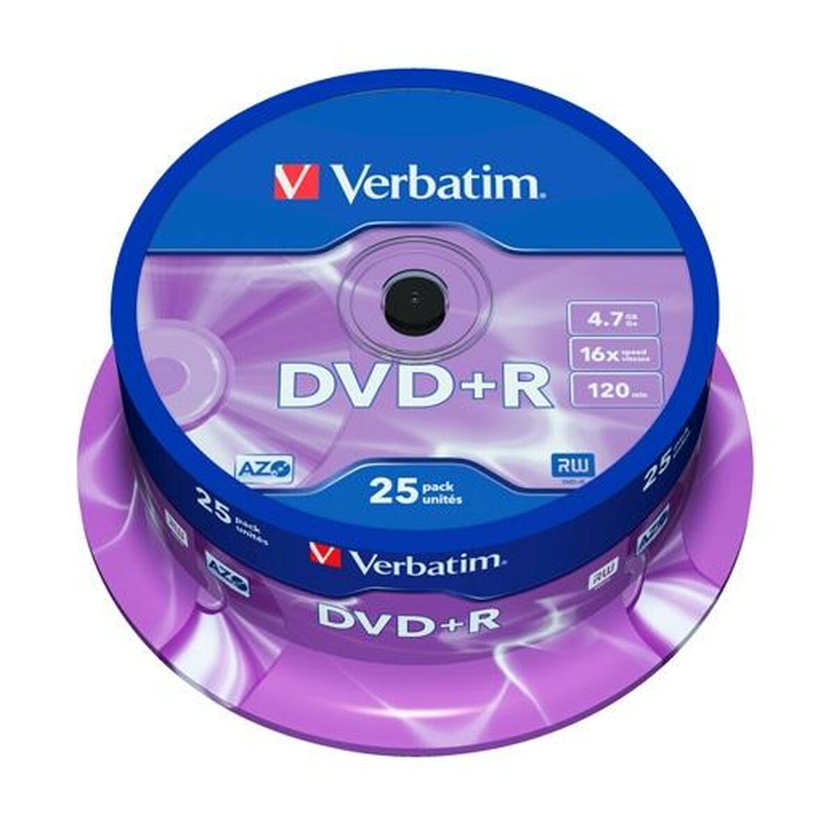 DVD+R Verbatim 4,7 GB 16x (8 Units)