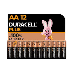 Alkaline Batteries DURACELL Plus 1,5 V LR06 (12 Units)