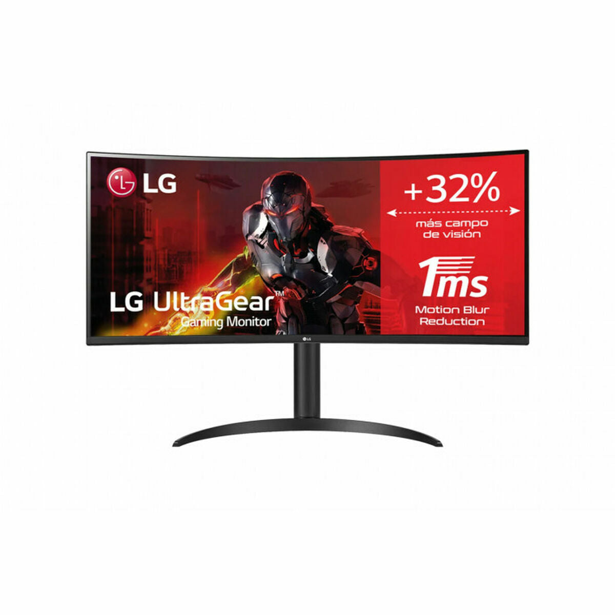 Gaming Monitor LG 34WP75CP-B 34" Wide Quad HD Curved LED