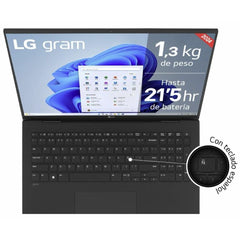 Laptop LG Gram 17Z90S-G.AD7BB 17" Intel Core Ultra 7 155H 32 GB RAM 2 TB SSD