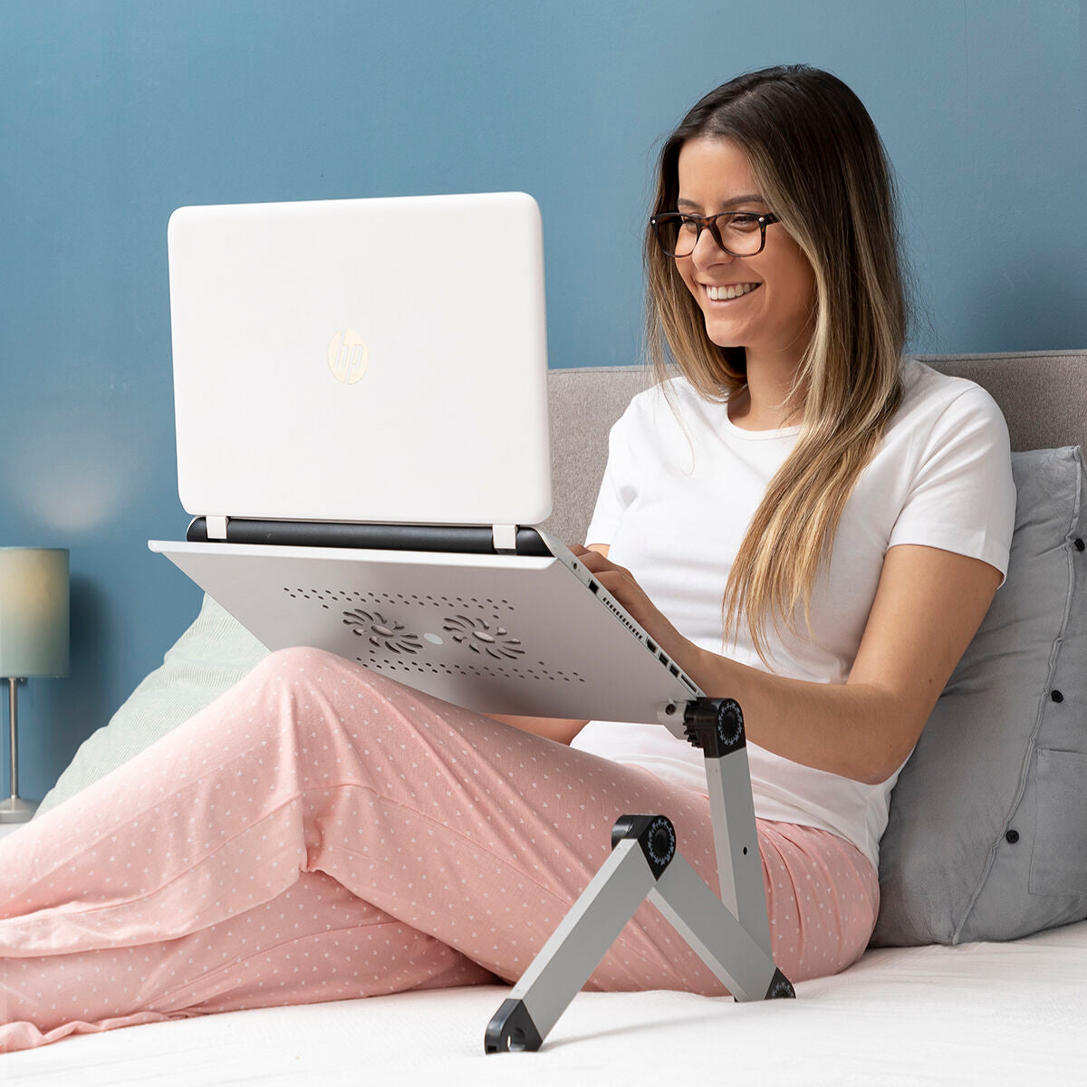 Adjustable Multi-position Laptop Table Omnible InnovaGoods