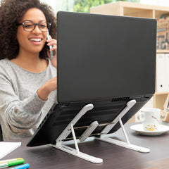 Folding and Adjustable Laptop Stand Flappot InnovaGoods