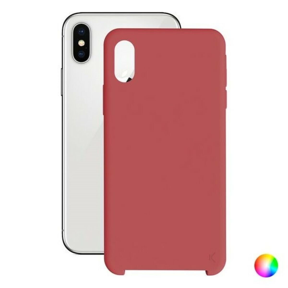 Mobile cover iPhone X/XS KSIX Soft Iphone X, XS